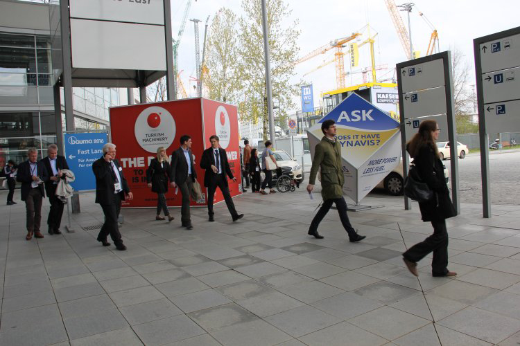 Türkiye'nin Makinecileri Bauma Münih Fuarı'na Katıldı