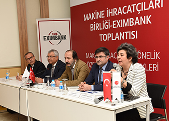 Eximbank, Üyelerimize Makine İhracatına Özel Desteklerini Anlattı